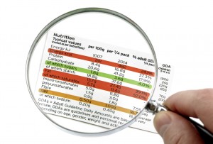 Nutritional label