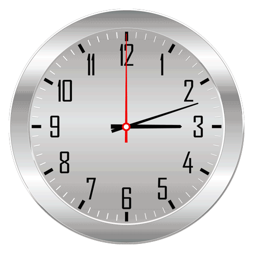 clock with seconds